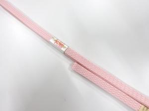 未使用品　正絹　帯留め用　手組三分紐
